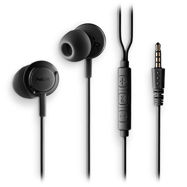 NGS CROSS DRIFT BLACK Headset Ledningsført I ørerne Opkald/musik Sort