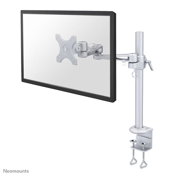 Neomounts FPMA-D935 monitorin kiinnike ja jalusta 76,2 cm (30") Vastaanotto Hopea