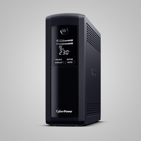 CyberPower Tracer III VP1600ELCD-FR UPS-enhed Interaktivt indgangsstik 1,6 kVA 900 W 5 AC stikkontakt(er)