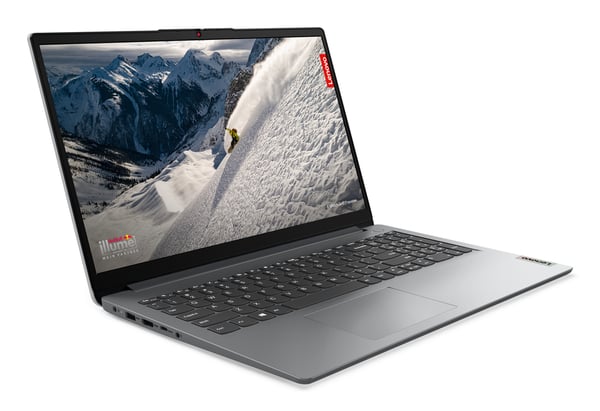 Lenovo IdeaPad 1 15AMN7 AMD Ryzen™ 3 7320U Laptop 39,6 cm (15.6") Fuld HD 16 GB LPDDR5-SDRAM 512 GB SSD Wi-Fi 6 (802.11ax) Windows 11 Home Fransk Grå