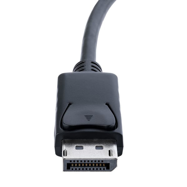 StarTech.com DP till dubbel HDMI MST-hubb - Dubbel HDMI 4K 60 Hz eller enkel 8K 30 Hz - DisplayPort-multibildskärmsadapter med 30 cm kabel - DP 1.4-multistream-transporthubb - DP till HDMIS-splitter