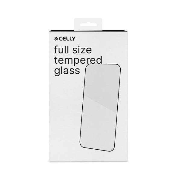 Celly FULLGLASS1055BK skärm- och baksidesskydd till mobiltelefon Genomskinligt skärmskydd Apple 1 styck