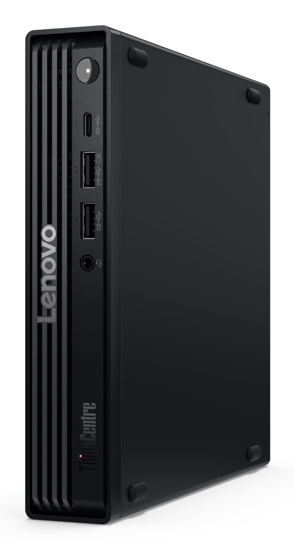Lenovo ThinkCentre M70q Gen 6 Intel Core Ultra 5 225T 16 GB DDR5-SDRAM 512 GB SSD Windows 11 Pro Mini PC Mini-PC Svart