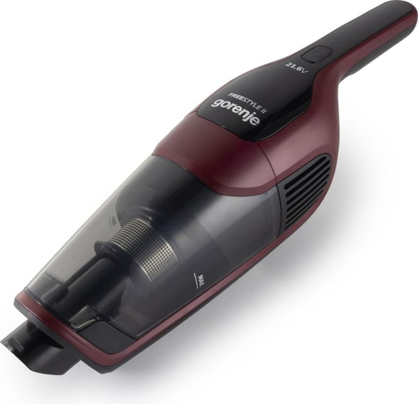 Gorenje SVC216100FSIIR 2-i-1 stangstøvsuger Batteri Dry Poseløs 0,5 L 130 W Rød