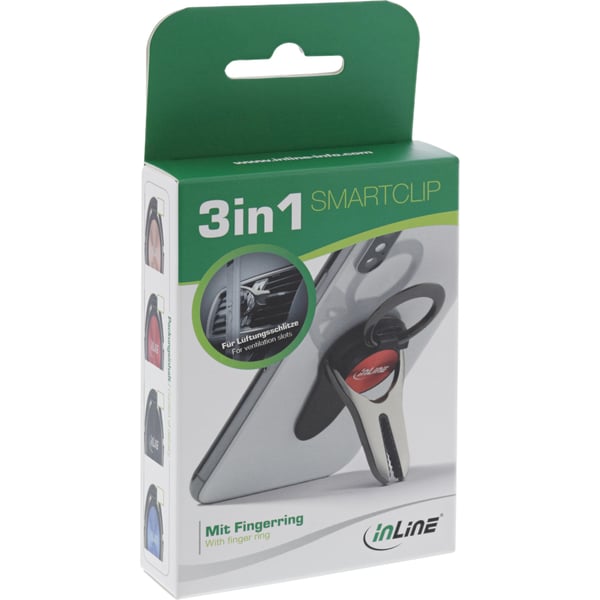 InLine 55266R hållare Passiv hållare Mobiltelefon / smartphone Röd