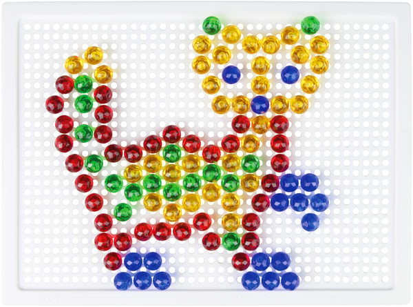 Lena Mosaik Set Transparant
