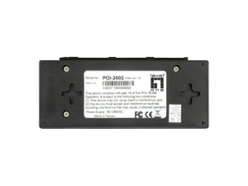 LevelOne POI-2002 PoE-adapters Snabb Ethernet 52 V