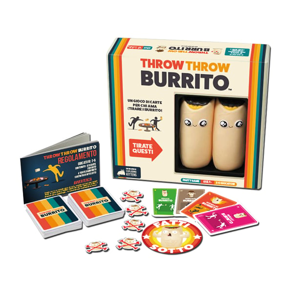 Asmodee Throw Throw Burrito Kortspel Party