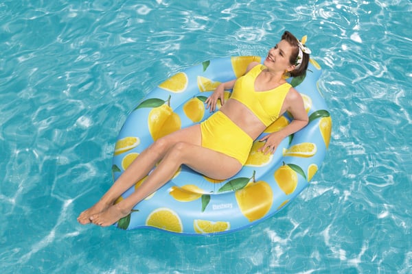 Bestway 43392 pool- och badmadrass Blå, Grön, Gul Bild PVC