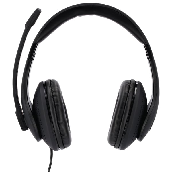 Hama HS-P200 Headset Ledningsført Kontor/Callcenter Sort