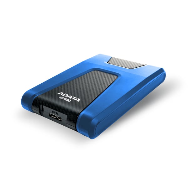 ADATA HD650 externa hårddiskar 1 TB 2.5" Micro-USB B 3.2 Gen 1 (3.1 Gen 1) Blå