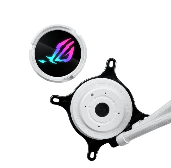 ASUS ROG Strix LC III 360 ARGB White Edition Processor Alt-i-en væskekøler 12 cm Hvid