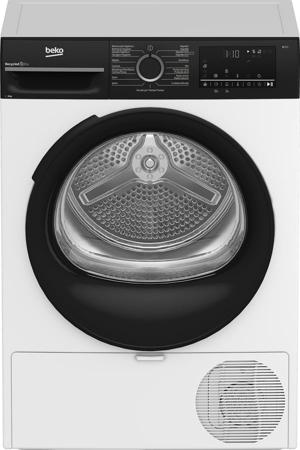 Beko BM3T48249W tørretumbler Fritstående Front-læsning 8 kg Hvid