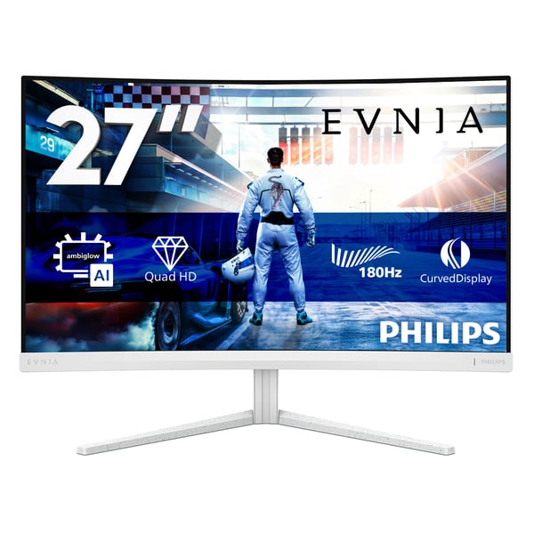 Philips Evnia 5000 27M2C5501/00 platta pc-skärmar 68,6 cm (27") 2560 x 1440 pixlar Quad HD LCD Vit