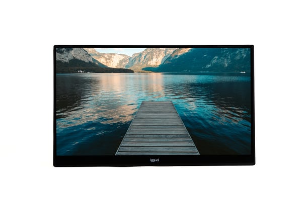 iggual MTL270HS computerskærm 68,6 cm (27") 1920 x 1080 pixel Fuld HD LED Berøringsskærm Bordplade Sort
