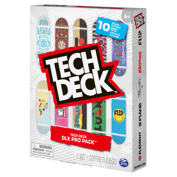 Tech Deck TED DEC Dlx Pro 10PK ECMX GML Fingerbrætsæt