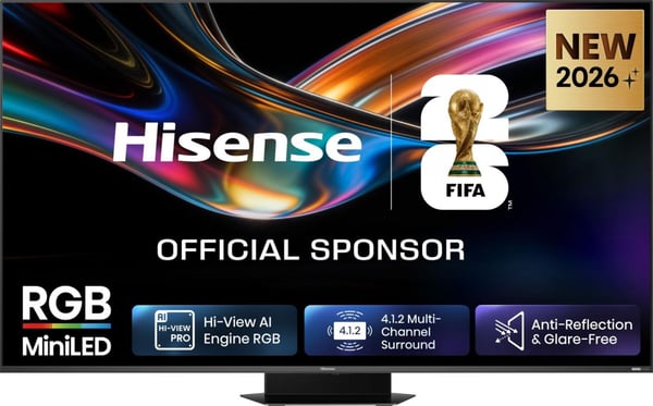 Hisense 75UR9S 190,5 cm (75") 4K Ultra HD Älytelevisio Wi-Fi Harmaa 4000 cd/m²