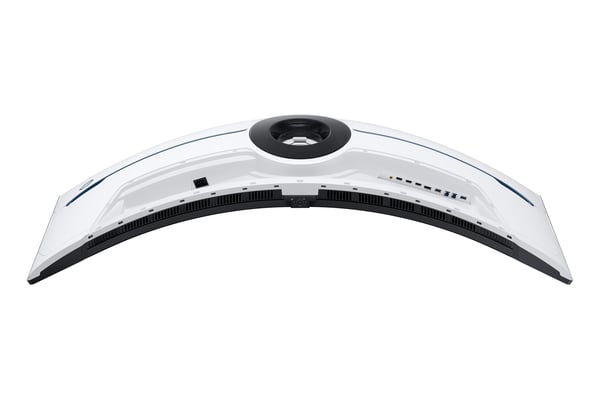 Samsung Odyssey Neo G9 S57CG954NU G95NC Series QLED-skärm Gaming böjd 144 cm 144,80 cm (57\") 7680 x 2160 Dual UHD @ 240 Hz VA 1000 cd/m² 2500:1 DisplayHDR 1 ms 3xHDMI DisplayPort Svart vit [Ene
