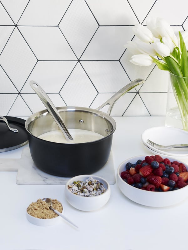 Tefal E7552444 kastrull Rund Svart