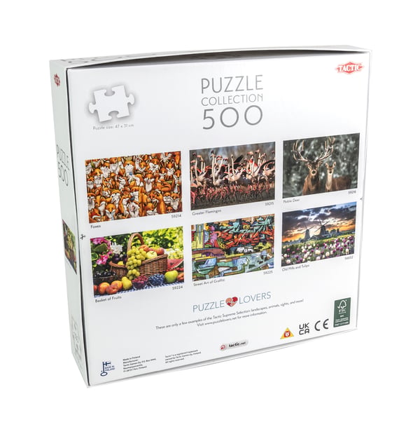 Tactic Puzzle Lovers Basket of Fruits 500 pcs puzzle