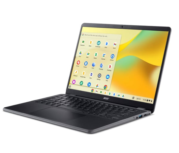 Acer Chromebook C937-TCO-C6NP Intel® N N150 35,6 cm (14") Berøringsskærm WUXGA 16 GB LPDDR5x-SDRAM 64 GB Flash Wi-Fi 6E (802.11ax) ChromeOS Sort US International