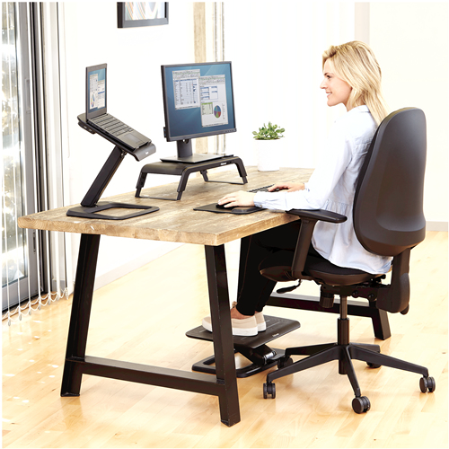 Fellowes 8060501 fäste och ställ till bildskärm Bord Svart