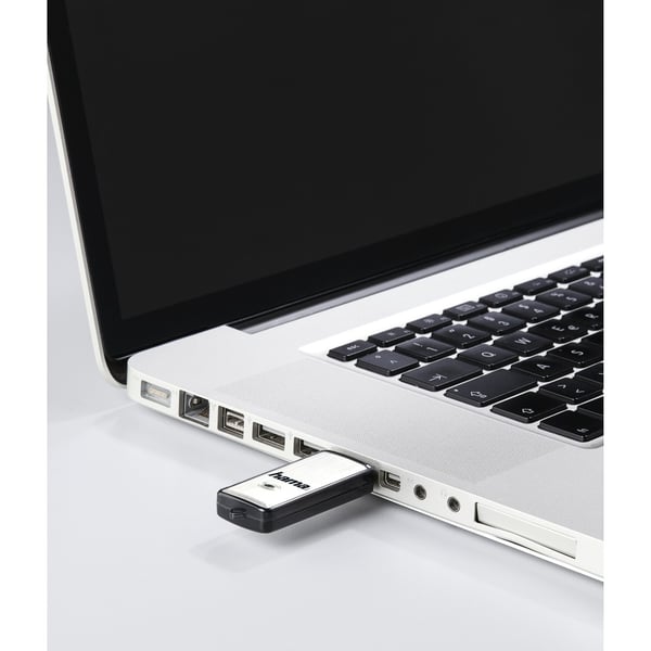 Hama Fancy USB-sticka 32 GB 2.0 Svart, Silver