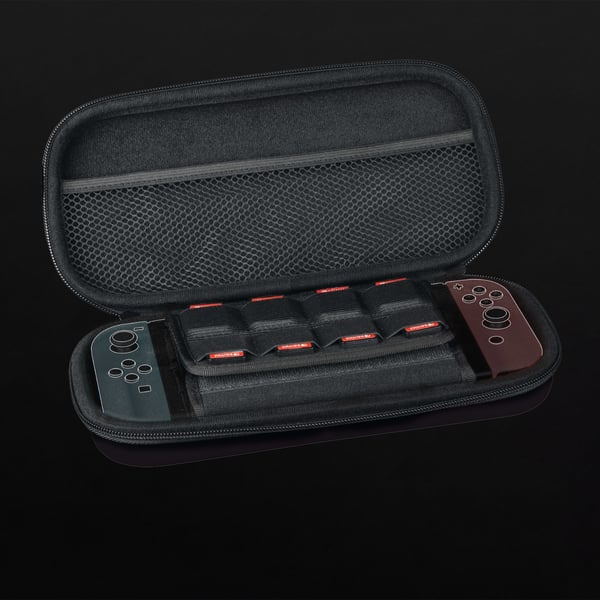 Konix FFF Suojakotelo Nintendo Nailon Sininen, Punainen