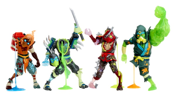 MGA Entertainment Ninjombie Action Figure - Scorchstrike