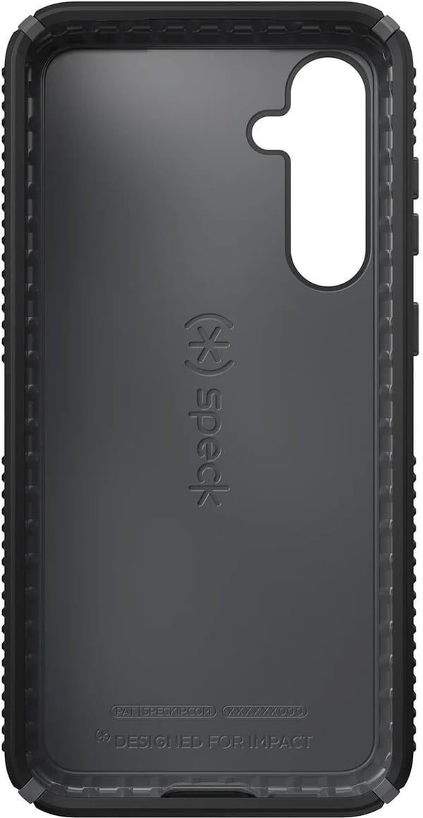Speck Presidio2 Grip - Fodral till Samsung Galaxy S23 FE (Svart/Svart/Vit)