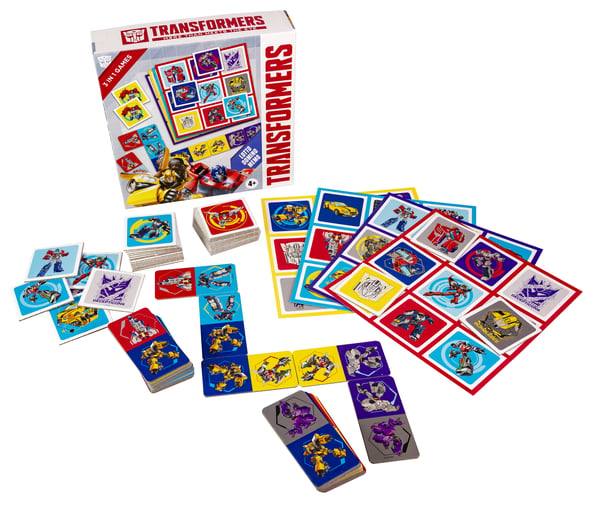 Tactic Peppa Pig Transformers 3 in 1 Lotto, Domino, Memo