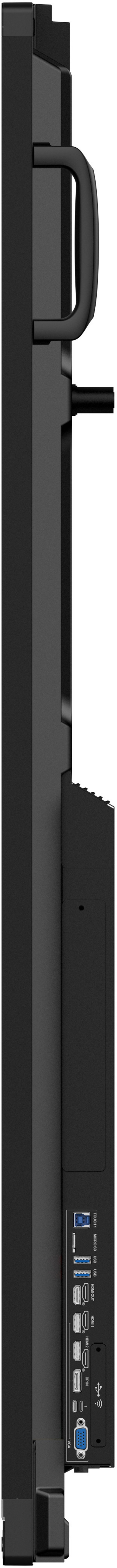 Viewsonic IFP8651-3C Interaktivt whiteboard 2,18 m (86") 3840 x 2160 pixel Berøringsskærm Sort USB