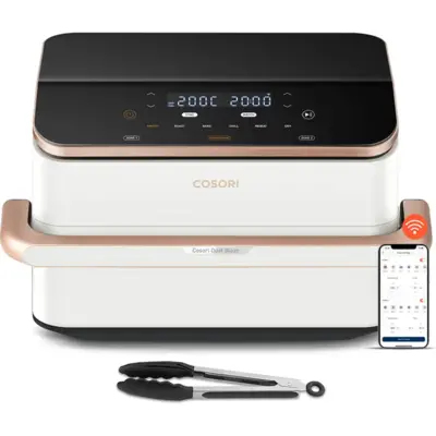 Cosori 1895375 Dubbel 10 l Fristående 2800 W Varmluftsfritös Vit