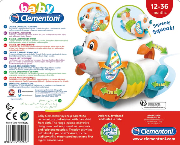 Clementoni Towable dog
