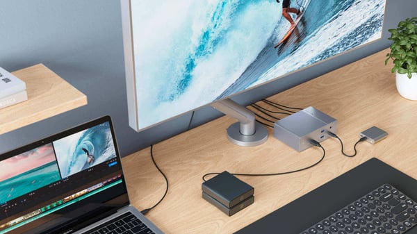 Targus HyperDrive GEN2 Thunderbolt 3 40000 Mbit/s Grå