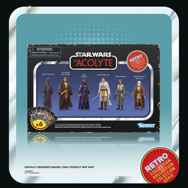 Star Wars Retro Collection The Acolyte Multipack