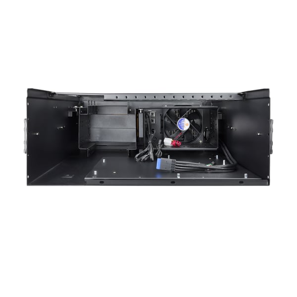 TooQ RACK-406N-USB3 stativ 4U Vægmonteret stativ Sort