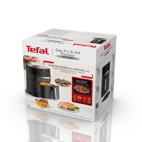 Tefal Easy Fry & Grill EY5058 Single 4,2 l Fristående 1550 W Varmluftsfritös Svart