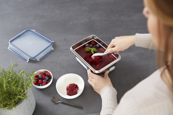 Tefal CLIP & CLOSE N1150610 enhed til madopbevaring Rektangulær Kasse 2 L Rustfrit stål 1 stk
