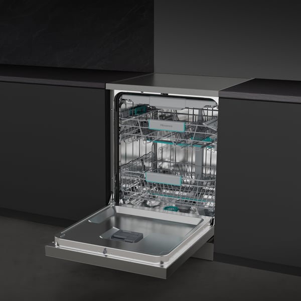 Hisense HS663A90XUK opvaskemaskine Fritstående 16 kuverter