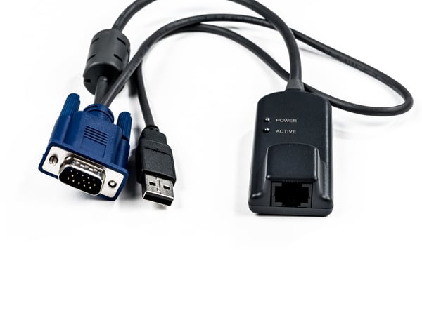 Vertiv Avocent MPUIQ-VMCHS KVM-kabel Sort, Blå 0,3556 m