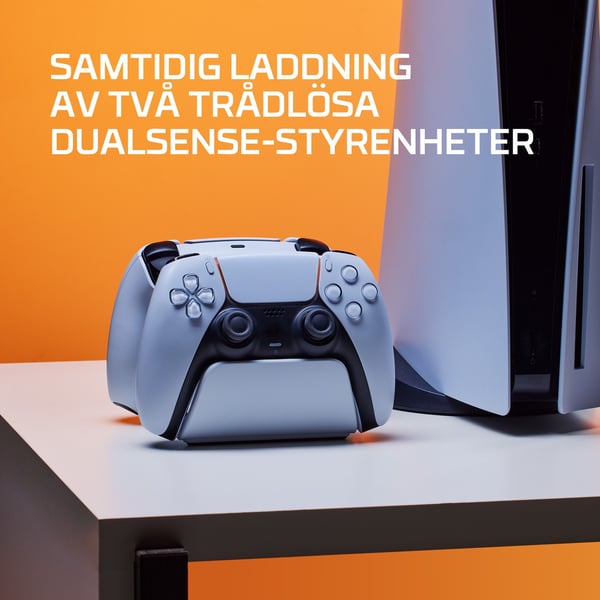 HyperX ChargePlay Duo – laddningsstation för handkontroller för PS5