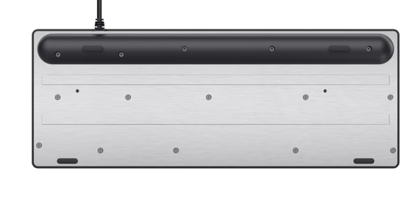 Trust GXT 833 Thado tastatur Spil USB Hollandsk Sort, Sølv