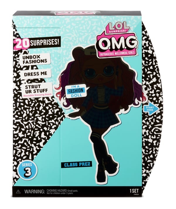 L.O.L. Surprise! OMG Doll Series 3 - Class Prez