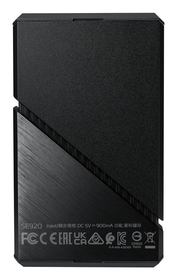ADATA SE920 - SSD - 4 TB - ekstern (bærbar) - USB4 (USB-C stik)