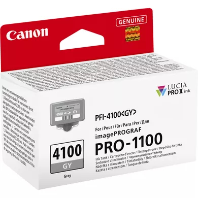 Canon LUCIA PRO II blækpatron 1 stk Original Standard udbytte Grå