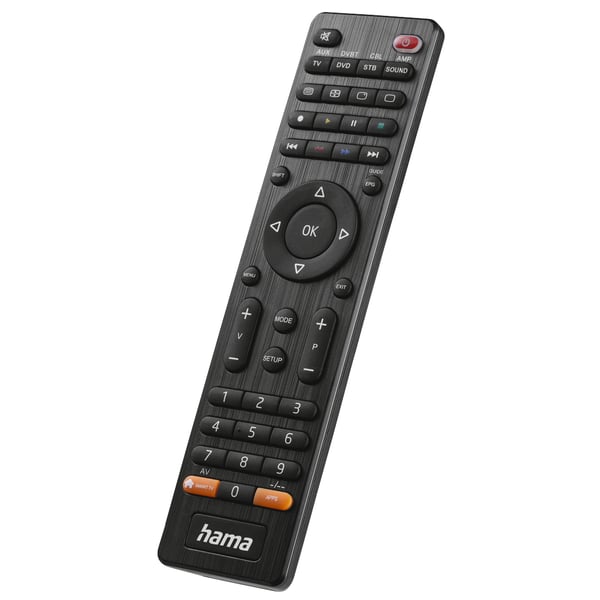 Hama 00221054 fjernbetjening IR trådløs DVD/Blu-ray, TV Tryk på knapper