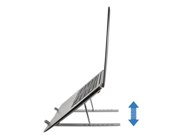 Conceptronic THANA04S Ställ för bärbara datorer Ställ till bärbara datorer Silver 39,6 cm (15.6")