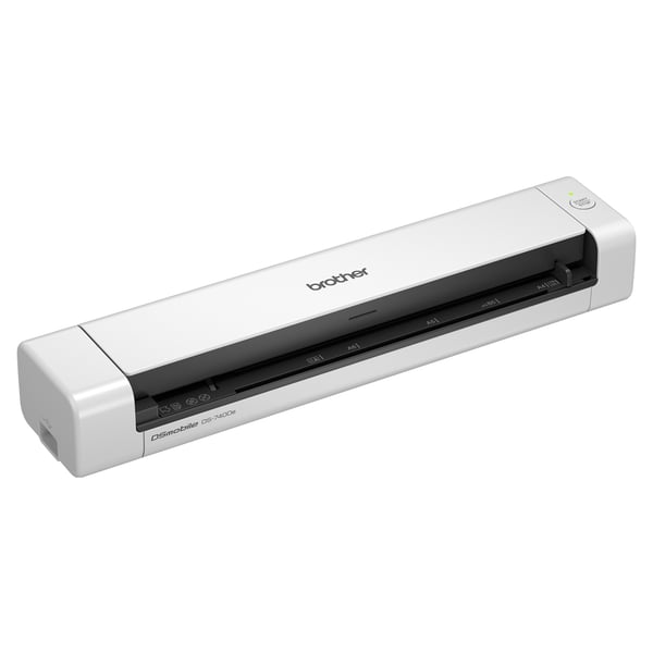 Brother DS-740DE Arkkisyöttöskanneri 600 x 600 DPI A4 Musta, Valkoinen