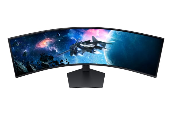 Samsung G95C tietokoneen litteä näyttö 124,5 cm (49") 5120 x 1440 pikseliä Dual QHD LED Musta